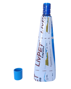 Bouteille d'eau portable pyramide 500 ml Layana en PP/PET vierge, anti-fuite, sans BPA, durable, personnalisable avec logo, idéale pour les voyages – Meilleure vente - Product Image 2