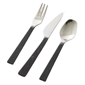 Couverts réutilisables à manche en métal de luxe Couverts en acier inoxydable 304 Classique Argent Poli Ustensiles de cuisine faits à la main Cuillère Fourchette Couverts - Product Image 1