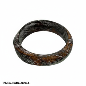 Brazalete de Madera Antigua Hecho a Mano, Brazalete de Madera con Textura Rústica y Acabado Envejecido, Joyería Bohemia para Mujer - Product Image 2