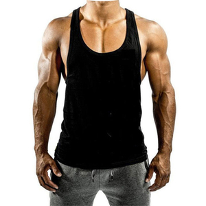 Men's Cotton Racerback <b>Stringer</b> Tank Top Gym Bodybuilding Muscle <b>Vest</b> Wholesale OEM Custom Logo Multi-Color Low MOQ - Product Image 2