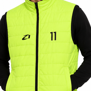 Chaleco Acolchado de Alta Visibilidad Personalizado al por Mayor, Chaquetas sin Mangas Ligeras y Aisladas para Hombre, Marca Privada OEM, EE. UU. - Product Image 6