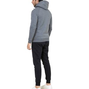 Conjunto Deportivo Informal para Hombre con Sudadera de Forro Polar con Mangas Raglán, Cierre de Cremallera, Bolsillos Laterales, Ribete de Canalé en el Dobladillo y Cintura Elástica - Product Image 3