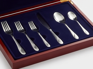 Juego de Cubiertos Minimalistas de Acero Inoxidable, Acabado Espejo, Resistentes al Óxido, Cubertería para Mesa de Boda, Tenedor, Cuchillo, Cuchara - Product Image 6