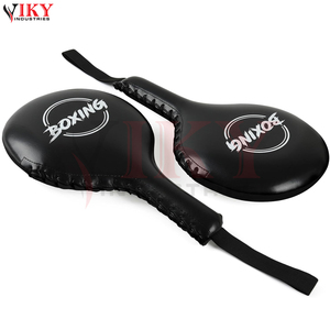 Cible de frappe personnalisée avec logo imprimé, en cuir PU durable, pour entraînement de MMA et de karaté - Product Image 2