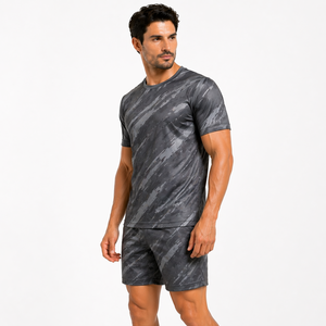 Conjunto Deportivo de Secado Rápido para Hombre, Ropa para Correr, Fitness y Gimnasio, Logotipo Personalizado Disponible, Suministro al por Mayor, Fabricante OEM - Product Image 2