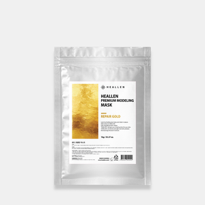 HEALLEN Masque Facial Modelant Premium Réparateur à l'Or avec Poudre de Gypse Raffermissante et Hydratante pour Tous Types de Peau - Product Image 1