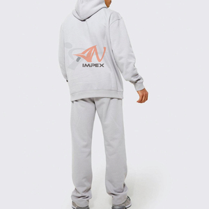 ชุดวอร์มแฟชั่นสำหรับผู้ชายชุดวอร์มสองชิ้นปักลายสำหรับฤดูหนาว - Product Image 3