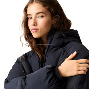 Nouveaux manteaux d'hiver chauffants pour femmes chauds pleine longueur brillant/mat Logo personnalisé grande taille col à capuche multi couleurs doudoune - Product Image 5