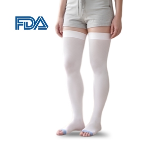 Medias Antitrombóticas con Certificación CE y FDA, OEM, ODM, Logotipo Personalizado, Empaque Personalizado, Compresión Graduada, Transpirables, Absorbentes de Sudor, Hechas en Taiwán - Product Image 1