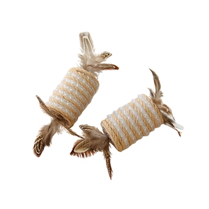 Jouet pour animaux de compagnie en corde de chanvre pour les soins dentaires, le soulagement du stress et les jeux quotidiens - Product Image 4