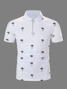 Camiseta Polo para Hombre, Estilo Casual, Elegante, de Algodón, Corte Ajustado, Moderna, para Uso Diario - Product Image 4