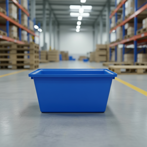 Heavy Duty Rectangular <b>Plastic</b> Storage Containers – Multi Size OEM <b>Boxes</b> for Textile Dyeing & Seafood Processing - Product Image 5