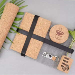 Set of 5 Cork Desktop Magnets A5 Diary Key Chain <b>Planters</b> and Coasters with Case Business & Promotional Gift Set - Product Image 2