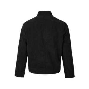 Veste résistante aux plis pour hommes, poches latérales, couleur unie, veste pour les déplacements quotidiens - Product Image 2
