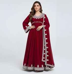 Robes Kuchi afghanes pour femmes, prix de gros très demandés, dernières tendances, style maxi standard afghan, robes de soirée du Pakistan. - Product Image 4