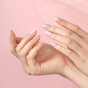 ShineB Best-Selling Coral Island 3D Gel Nail Strips #45828 Salon-Quality Easy-to-Apply Fashion Nail Stickers for Lovely Styling - Product Image 3