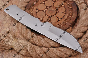 Cuchillo de Caza y Camping de Acero al Carbono Pulido Hecho a Mano con Punta Caída, Personalizable ODM/OEM/OBM, Hoja Fija para Uso Industrial DIY - Product Image 4