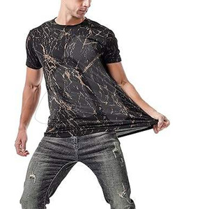 เสื้อยืดพิมพ์ลายผู้ชาย ผ้าฝ้าย 100% ไซส์ใหญ่ ปรับแต่งได้ คุณภาพสูง เป็นมิตรกับสิ่งแวดล้อม แห้งเร็ว ระบายอากาศได้ดี - Product Image 4