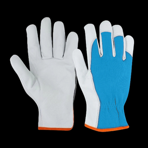 ถุงมือทำงานสำหรับผู้ชาย ยี่ห้อวานเทร็กซ์ อินดัสทรีส์ สีเทา ทำจากหนังหมู ทนความร้อน มาตรฐาน ANSI/ISEA ระดับการป้องกันการบาด 1 พร้อมช่องสำหรับนิ้วหัวแม่มือ - Product Image 4