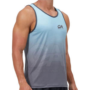 Camiseta sin mangas de marca privada para hombre, camisetas sin mangas al por mayor, camiseta sin mangas lisa para hombre, logotipo personalizado, camiseta sin mangas OEM para hombre al por mayor - Product Image 4