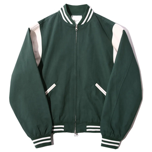 Veste de sport noire pour homme avec rayures blanches, fermeture éclair, style décontracté, coupe classique, pour l'automne - Product Image 5