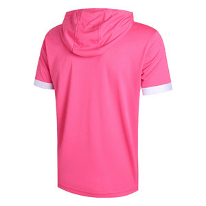 Sudadera con Capucha para Hombre, de Alta Calidad, Manga Corta, Deportiva, Color Sólido, Estilo Urbano, con Logotipo Personalizado Impreso, Mezcla de Algodón Básico - Product Image 2