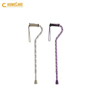 Canne réglable décalée multicolore d'usine OEM de Taiwan pour les aveugles et les personnes âgées avec siège et lumière LED - Product Image 1