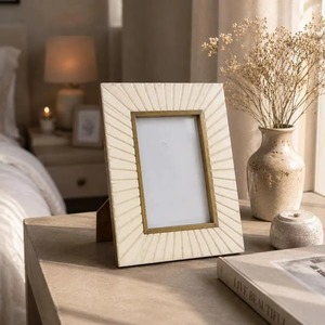 Elegant Handmade Bone Inlay Modern <b>Photo</b> <b>Frame</b> with Customized Logo Stylish Design 2-Color Rectangle From REHMAN CRAFT - Product Image 2