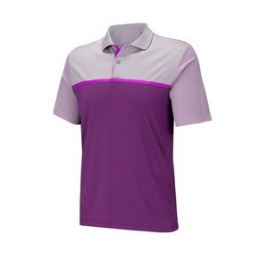 Polo à manches courtes en tricot pour homme, couleur bleu gris, style golf, séchage rapide - Product Image 4