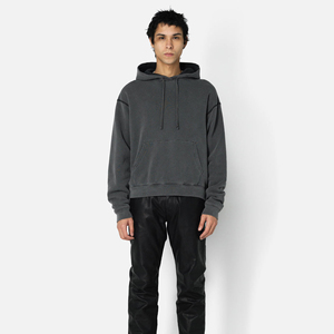 Nouveau Hoodie Vintage Délavé à l'Acide, Coupe Oversize, en Molleton de Coton Épais, Effet Délavé au Soleil, Style Streetwear, Vente en Gros OEM - Product Image 5