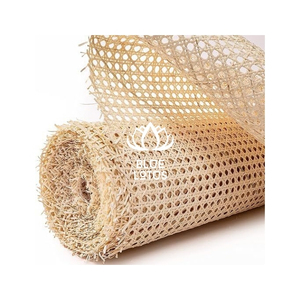 CUSTOMER APPROVED Rattan Webbing Cane Plant Based Mesh <b>Roll</b> for Wall Decoration and Decorative Doors - Product Image 1