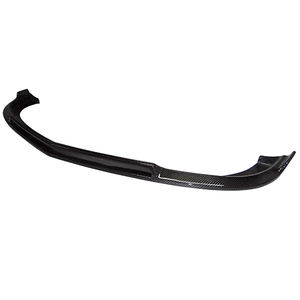 Nouvelle lèvre de pare-chocs avant en fibre de carbone style B, à visser, pour rétrofit/amélioration, compatible uniquement avec Mercedes-Benz W212 E63 AMG pré-lifting 2010-2013 - Product Image 3