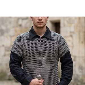 Camisa de armadura de acero con diseño soldado, armadura completa en 3D, arte coleccionable, temática antigua - Product Image 4