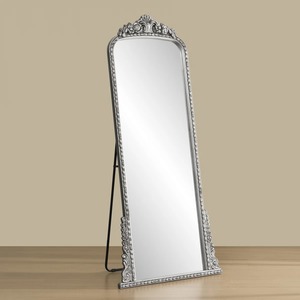 Designer <b>Silver</b> <b>Frame</b> Metal <b>Mirror</b> Luxury Decorative <b>Mirror</b> for Living Room Bedroom Decor And Gifting Purpose From India - Product Image 1