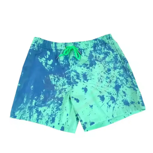 Wholesale Summer Vacation Beach Shorts <b>Paint</b> Printed Quick Dry Swim Pocket Surfing Board Swimming Shorts Men Summer - Product Image 6