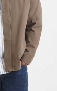 Chaqueta de Trabajo de Lona Resistente Personalizada para Hombre, Chaqueta de Invierno Transpirable de Alta Calidad para Mecánicos con Decoración Bordada - Product Image 5