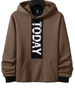 Sudadera con capucha de mezcla de algodón suave para hombre para comodidad diaria - Product Image 5