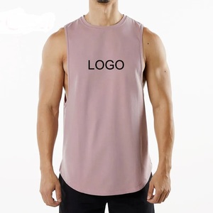GAF Oem Manufacturer Muscle <b>Men</b> Sleeveless T-Shirts Sports Gym Stringer Workout Oversized Cotton <b>Singlets</b> Tank Top <b>Men</b> - Product Image 3