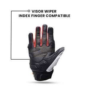 Gants de moto durables avec paume antidérapante et design flexible, gants de moto professionnels - Product Image 6