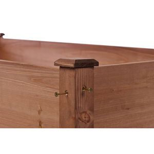 Fioriera Rialzata Classica 48x24x30 Pollici con Gambe, Contenitore in Legno per Coltivazione di Piante, Fiori, Verdure ed Erbe Aromatiche da Esterno - Product Image 2
