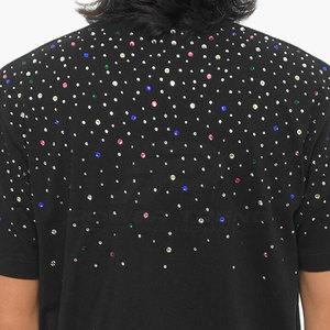 Camiseta Casual para Hombre 100% Algodón, con Pedrería Brillante, Ajuste Cómodo, Transpirable, Secado Rápido, Ecológica, para Uso Diario - Product Image 6