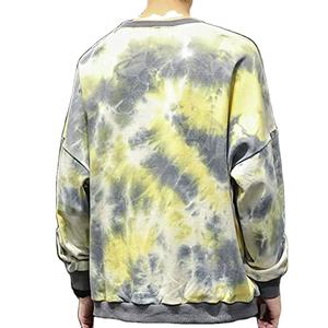 Sudadera con Capucha Casual de Invierno para Hombre, 100% Algodón, con Estampado Digital Tie-Dye y Bordado, Transpirable - Product Image 2