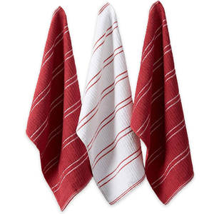 Essuie-tout de cuisine en coton écologique, chiffon à vaisselle de qualité supérieure, séchage rapide, lavable en machine, tissé, logo personnalisé, usage hôtelier - Product Image 1