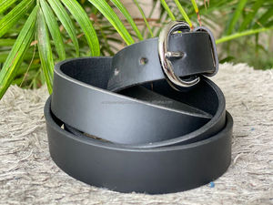 Nouveau homme boucle ceinture en cuir décontracté formel sans défaut haute qualité ceinture en cuir véritable marron hommes ceinture avec boucle réglable - Product Image 2