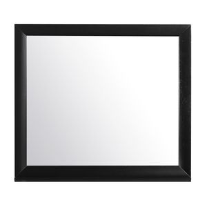 LUCILLE Black Mirror Espejo de tocador elegante - Product Image 1