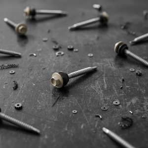 PDC Model 12 Hex Head Self Drilling <b>Screw</b> Carbon Steel Class 4.8 & 6.8 Zinc/<b>Galvanized</b> Coarse Thread Inch - Product Image 2