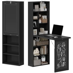 Scrivania per Laptop/PC per Hotel e Ufficio Domestico - Design Minimalista Moderno e Semplice con Cassetto - MDF - Product Image 3