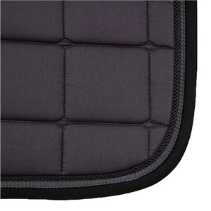 BRAND ZONE1995 Tapis de selle classique personnalisé en coton satiné avec doublure en maille, durable et confortable pour l'équitation et le saut d'obstacles - Product Image 4