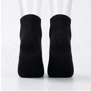 North Approach Ankle <b>Socks</b> <b>Black</b> Breathable Knitted Cotton Polyester Spandex Adult Casual Summer Daily Wear - Product Image 2
