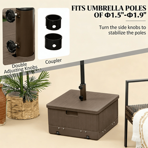 Base de parasol d'extérieur pour une meilleure expérience d'ombrage - Product Image 5
